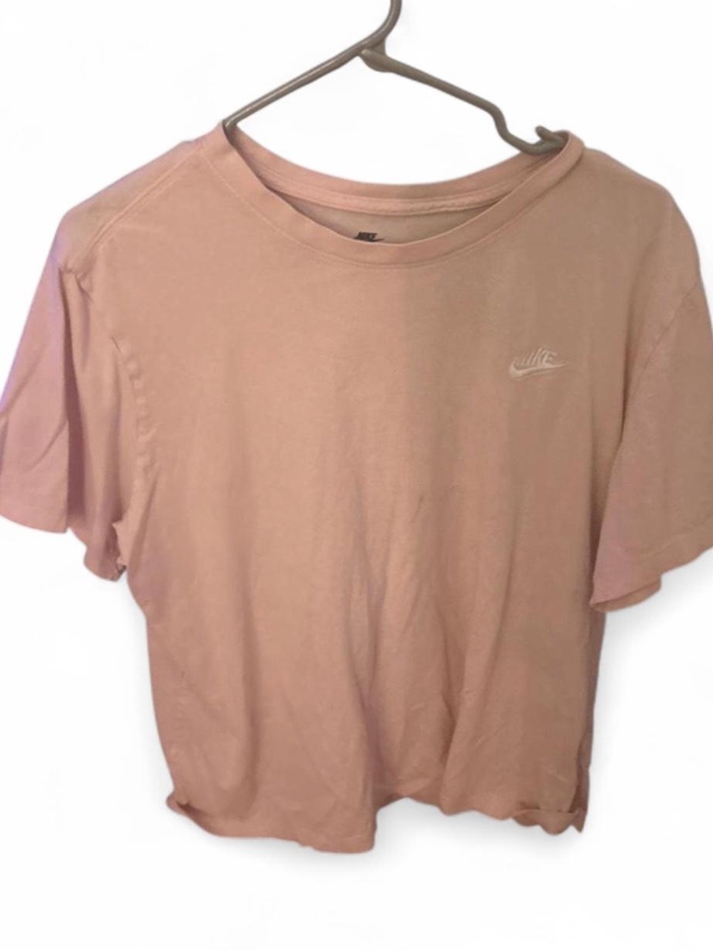 Nike Women's Dusty Mauve Short Sleeve Logo Tee